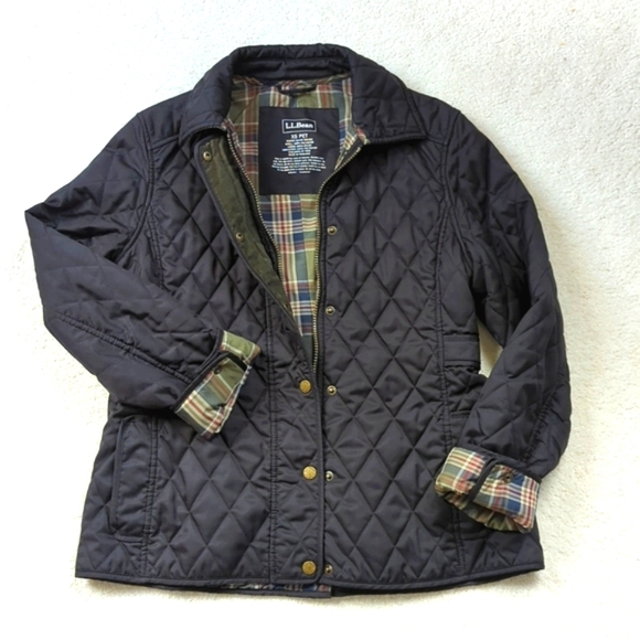 L.L. Bean Jackets & Blazers - FLASH SALE! L.L. Bean Black Quilted Riding Jacket, XS Petite